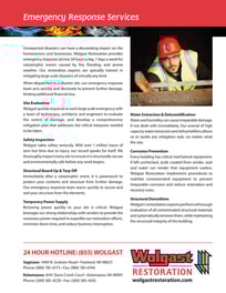 WR Emergency Response Sheet